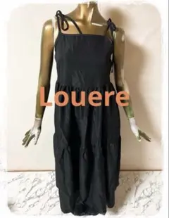 新品【Cherir la femme】 たからものサロペット 刺しゅうサロペット