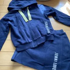 JENNI LOVE ネイビー パーカーセットアップ