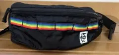 【新品同様/未使用品】CHARMSチャムス/ウエストポーチ/レインボー