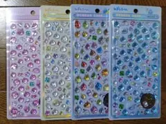 しずくちゃん　ボンボンドロップシールミニ　４枚セット