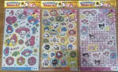 サンリオキャラクターズ キラッとシール３枚セット
