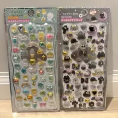 【正規品】　ジュエルプチドロップ　シール　くろいろどろっぷ　パフィーグリーン