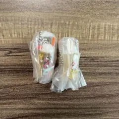 ディズニー　レトログラスミニチュアチャーム　グーフィー　チップとデール