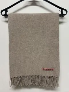 Acne Studios フリンジウールスカーフ オーバーサイズ