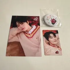 Stray Kids スキズ　アイエン　ラントレ　トレカ　缶バッチ　POP UP