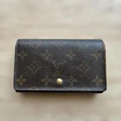 Louis Vuitton モノグラム 二つ折り財布ポルトモネ・ビエ・トレゾール