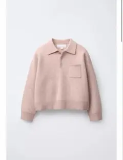 ZARA KIDS ポロニット セーター ピンク 大人Sサイズ
