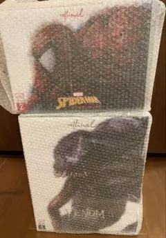ソフビナル　スパイダーマン　千値練 ヴェノム フィギュア2体セット ソフビナル スパイダーマン 千値練 ヴェノム フィギュア2体セット