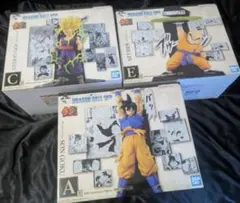 未開封一番くじ 其之二 A賞 孫悟空 C賞 孫悟飯 E賞 クリリン 3個セット