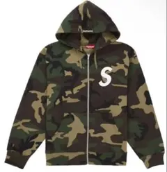 Supreme S Logo Zip Up Hooded カモフラ　迷彩