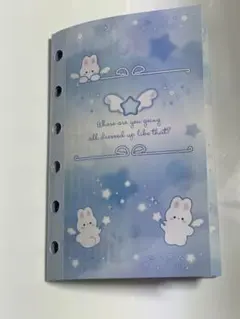 ミニシール帳　うさぎ