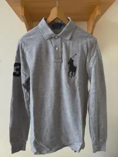Polo Ralph Lauren グレー 長袖ポロシャツ　xs