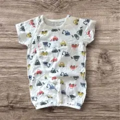 petit main ドレスオール ロンパース 2wayオール 車 50-70