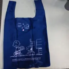 スヌーピーエコバッグ　非売品とスヌーピージッパーバッグ