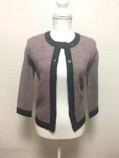 【美品】LACOSTE ボレロカーディガン