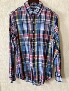 Ralph Lauren カスタムフィット マドラスチェック　インド製
