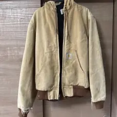 Carhartt 90sフード付きジャンパー ベージュ