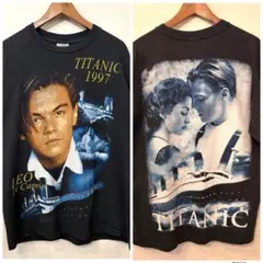 3776 Titanic タイタニック シングルステッチ Tシャツ 黒 - メルカリ