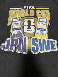 ワールドカップ 日本vsスウェーデン 会場限定マッチデー Tシャツ XL