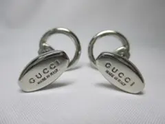GUCCI カフス カフスボタン カフリンクス シルバー925 未使用 箱付 楽天市場】グッチ カフス シルバー カフリンクス スクエア ロゴ SV925