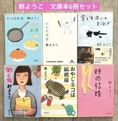 群ようこ　文庫本まとめ売り　6冊セット