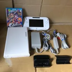 Wii U 本体 動作確認済み　ソフト1本　充電器あり