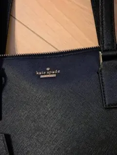 kate spade ブラック トートバッグ