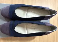 RIZ Comfort バイカラー ヒール パンプスのサムネイル