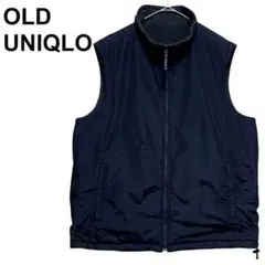 00s オールド ユニクロ リバーシブルベスト テック XL