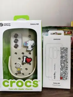 Galaxy S25 ケース Crocs