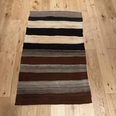 121*59 ナチュラルオールドキリム（トルコ/チュアル）ハンドメイド 