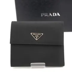 ✨新品未使用✨　PRADA ミニ財布　テスート　三角ロゴ　二つ折り　サフィアーノ