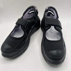 新品✨ヨースケ 厚底スニーカーサンダル 24cm Lサイズ 黒 紫