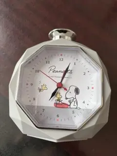 Peanuts スヌーピー 置時計 八角形
