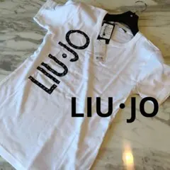 K*i様 h122　LIU・JO 新品タグ付き 半袖Tシャツ ホワイト 46のサムネイル