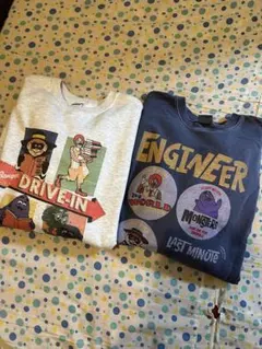 今日限定値下げ！マクドナルド トレーナー ヴィンテージ 2枚セット！