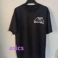 asics バスケットボール Tシャツ 黒
