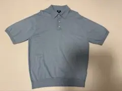 【美品】UNIQLO　ウォッシャブルニットポロセーター　XLサイズ