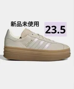 adidasガゼルボールドサンダルW 24.5 重盛さと美着用 厚底 - メルカリ