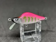 ハンドメイドバルサミノー　オーダー品 ハンドメイドバルサミノーOZARTWORKS【紅鱒55S】5 5cm5g