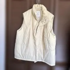 niko and ... クリーム色ダウンベスト