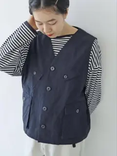 PARICI コットンヘンプベスト