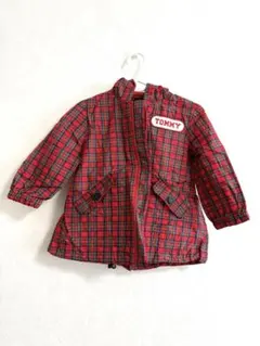 TOMMY HILFIGER チェック柄ジャケット 90サイズ