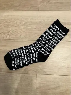 JeanPaul Gaultier Fashion Freak ソックス(黒)