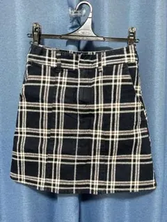 Heather チェックスカート