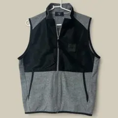 【POLO】ジップアップ ベスト ロゴ 美品