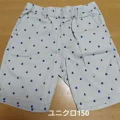ユニクロ ボート柄 ハーフパンツ XL
