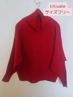 titivate タートル ニット