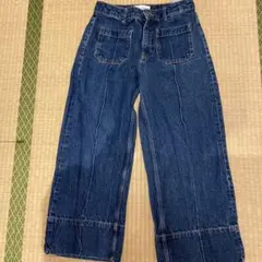 ZARA デニムパンツ ワイドレッグ EUR38 2025年購入のサムネイル