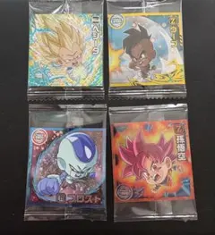 シールウエハース超戦士ドラゴンボール超　 4枚セット